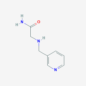 2-[(Pyridin-3-ylmethyl)amino]acetamide