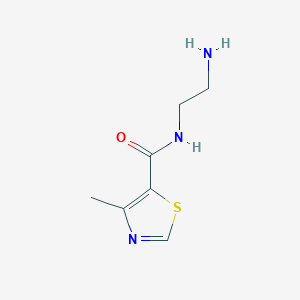 N-(2-Aminoethyl)-4-methyl-1,3-thiazole-5-carboxamide