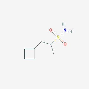 1-Cyclobutylpropane-2-sulfonamide