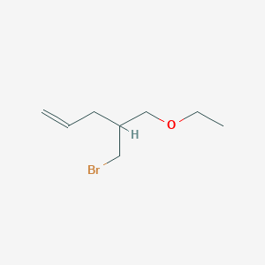 4-(Bromomethyl)-5-ethoxypent-1-ene