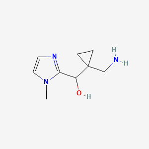 [1-(Aminomethyl)cyclopropyl](1-methyl-1H-imidazol-2-yl)methanol