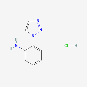 2-(1H-1,2,3-triazol-1-yl)aniline hydrochloride