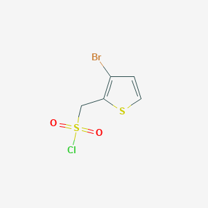 (3-Bromothiophen-2-yl)methanesulfonyl chloride