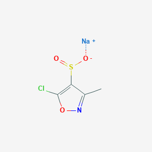 Sodium 5-chloro-3-methyl-1,2-oxazole-4-sulfinate