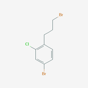 4-Bromo-1-(3-bromopropyl)-2-chlorobenzene