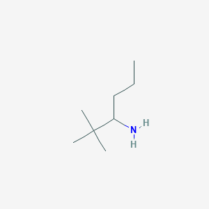 2,2-Dimethylhexan-3-amine