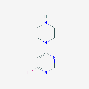 4-Fluoro-6-(piperazin-1-yl)pyrimidine