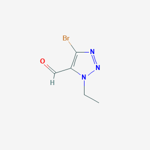 4-Bromo-1-ethyl-1H-1,2,3-triazole-5-carbaldehyde