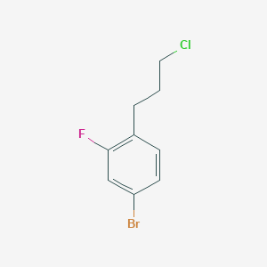 4-Bromo-1-(3-chloropropyl)-2-fluorobenzene