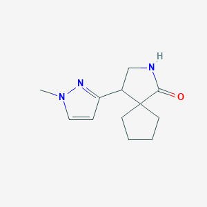 4-(1-Methyl-1H-pyrazol-3-yl)-2-azaspiro[4.4]nonan-1-one