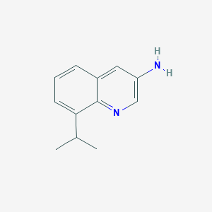 8-(Propan-2-YL)quinolin-3-amine