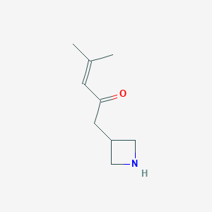 1-(Azetidin-3-yl)-4-methylpent-3-en-2-one