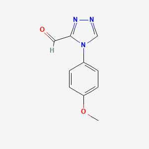 4-(4-Methoxyphenyl)-4H-1,2,4-triazole-3-carbaldehyde