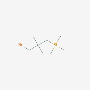 (3-Bromo-2,2-dimethylpropyl)trimethylsilane