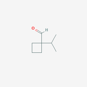 1-(Propan-2-yl)cyclobutane-1-carbaldehyde