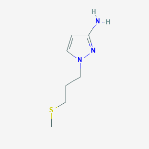 1-[3-(methylsulfanyl)propyl]-1H-pyrazol-3-amine