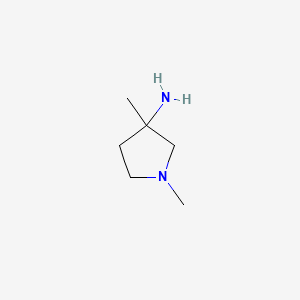 1,3-Dimethylpyrrolidin-3-amine