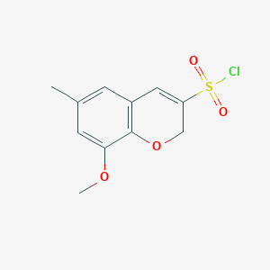 8-methoxy-6-methyl-2H-chromene-3-sulfonyl chloride