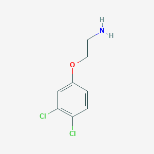 molecular formula C8H9Cl2NO B1320680 2-(3,4-二氯苯氧基)乙胺 CAS No. 38949-70-1