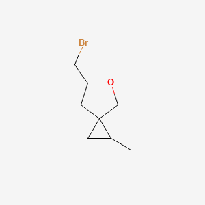 6-(Bromomethyl)-1-methyl-5-oxaspiro[2.4]heptane