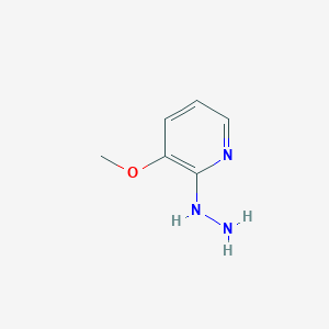 molecular formula C6H9N3O B1320687 1-(3-Methoxypyridin-2-YL)hydrazine CAS No. 210992-34-0