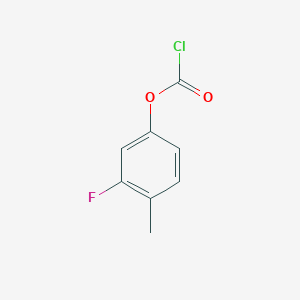 Carbonochloridic acid, 3-fluoro-4-methylphenyl ester