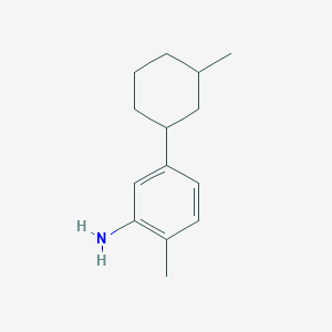 2-Methyl-5-(3-methylcyclohexyl)aniline