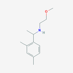 [1-(2,4-Dimethylphenyl)ethyl](2-methoxyethyl)amine