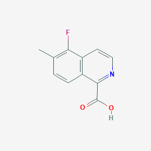 5-Fluoro-6-methylisoquinoline-1-carboxylic acid