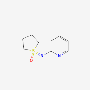 1-[(Pyridin-2-yl)imino]-1lambda6-thiolan-1-one