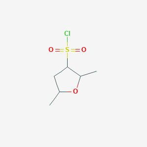 2,5-Dimethyloxolane-3-sulfonyl chloride