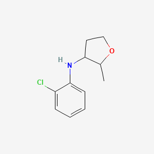 N-(2-chlorophenyl)-2-methyloxolan-3-amine