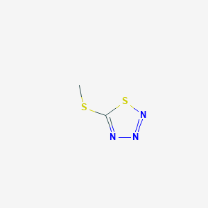 molecular formula C2H3N3S2 B1320772 5-(甲硫基)-1,2,3,4-噻二唑 CAS No. 52098-77-8