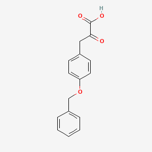 3-[4-(Benzyloxy)phenyl]-2-oxopropanoic acid