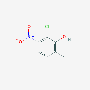 molecular formula C7H6ClNO3 B1320782 2-Methyl-5-Nitro-6-Chlorophenol CAS No. 39183-20-5