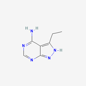 3-ethyl-1H-pyrazolo[3,4-d]pyrimidin-4-amine