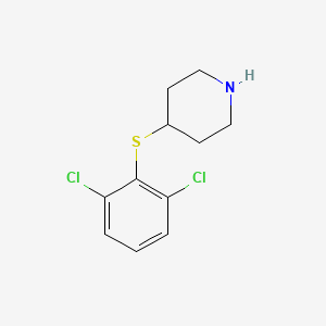 4-(2,6-Dichloro-phenylsulfanyl)-piperidine