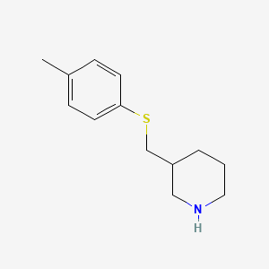 3-((P-tolylthio)methyl)piperidine