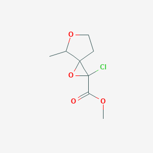 Methyl 2-chloro-4-methyl-1,5-dioxaspiro[2.4]heptane-2-carboxylate