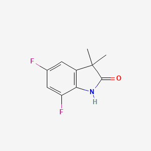 5,7-difluoro-3,3-dimethyl-2,3-dihydro-1H-indol-2-one