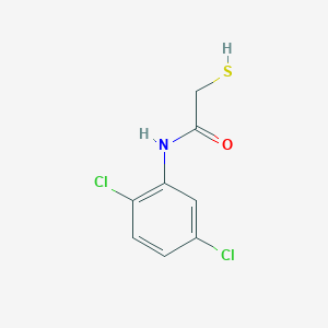 molecular formula C8H7Cl2NOS B1320810 N-(2,5-dichlorophenyl)-2-mercaptoacetamide CAS No. 99254-21-4