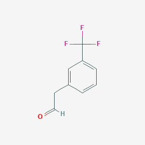 molecular formula C9H7F3O B1320817 2-(3-(Trifluoromethyl)phenyl)acetaldehyde CAS No. 21172-31-6