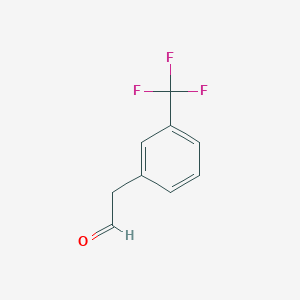 molecular formula C9H7F3O B1320817 2-(3-(三氟甲基)苯基)乙醛 CAS No. 21172-31-6