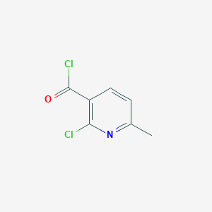 molecular formula C7H5Cl2NO B1320830 2-Chloro-6-methylnicotinoyl chloride CAS No. 39853-81-1