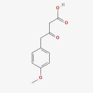 molecular formula C11H12O4 B1320834 3-Oxo-4-(4-methoxyphenyl)butanoic acid 
