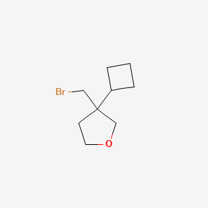 3-(Bromomethyl)-3-cyclobutyloxolane