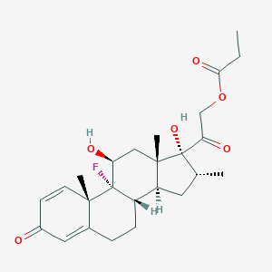 molecular formula C25H33FO6 B132085 地塞米松 21-丙酸酯 CAS No. 3793-10-0