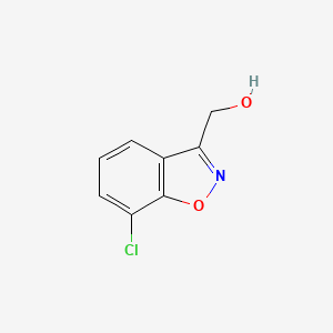 (7-Chloro-1,2-benzoxazol-3-yl)methanol