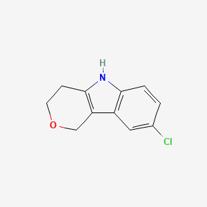 8-Chloro-1H,3H,4H,5H-pyrano[4,3-B]indole