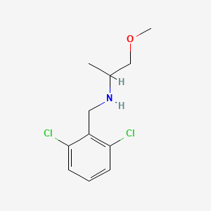 [(2,6-Dichlorophenyl)methyl](1-methoxypropan-2-YL)amine